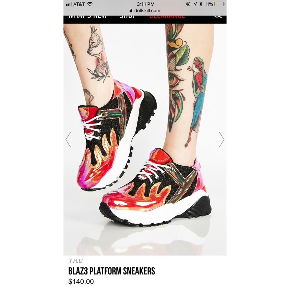 YRU BLAZ3 SNEAKERS🔥 - Picture 2 of 4